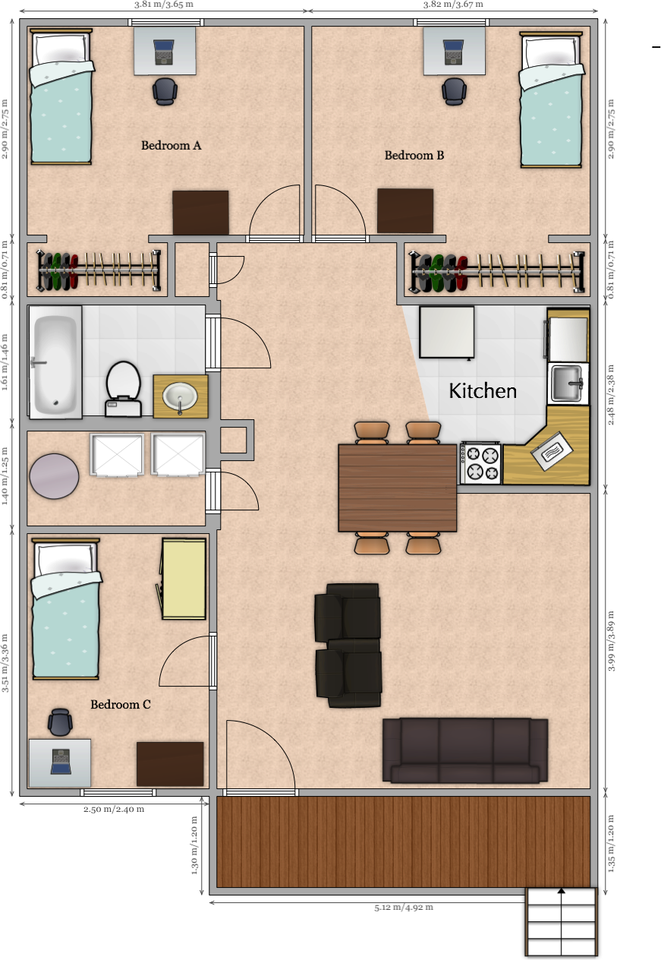 Pennview Suites 112_C413 Grandview Road 112C, Altoona, PA 16601 3