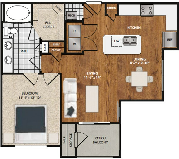 Lake Walk at Traditions Apartments - Photo 3 of 11