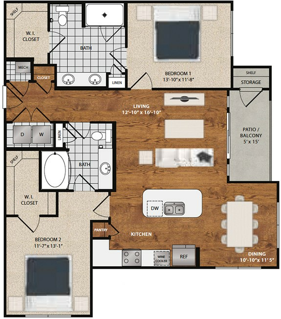 Lake Walk at Traditions Apartments - Photo 4 of 11