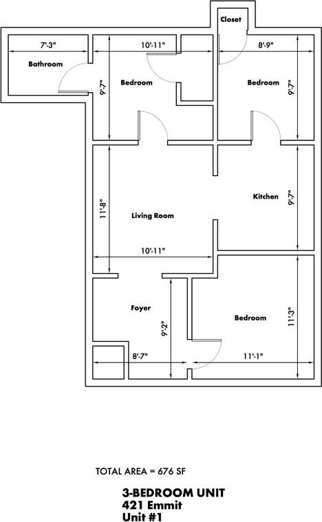 421 Emmet St #1 - Photo 5 of 11