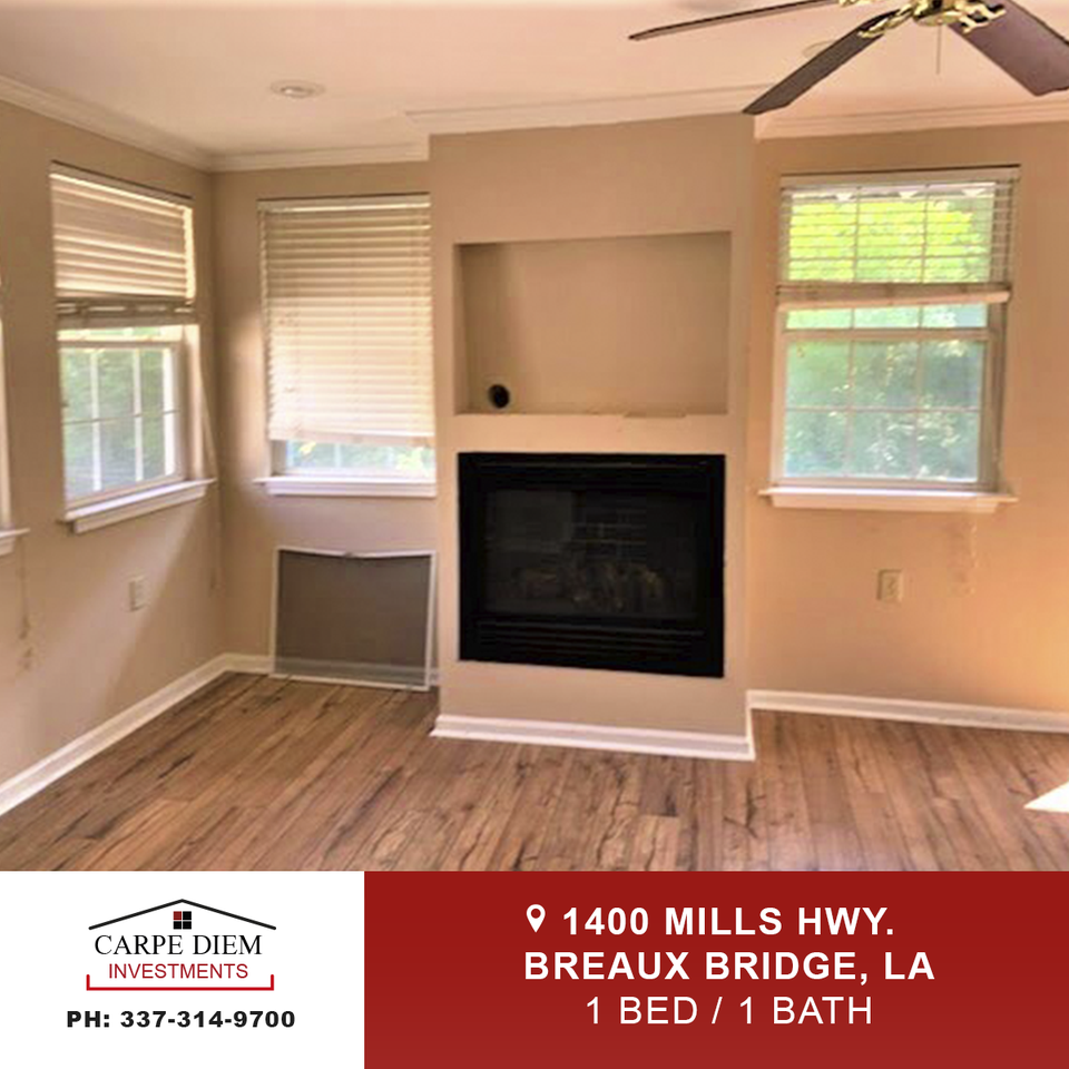 1400 Louisiana 94, Breaux Bridge, LA 70517 1 Bedroom Apartment for 895