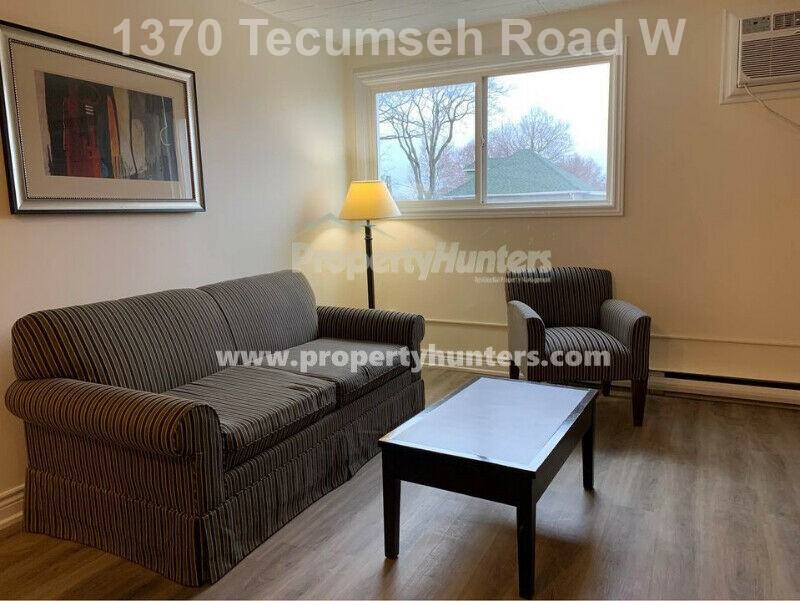 1370 Tecumseh Road West, Windsor, ON N9B 1T4 1 Bedroom Apartment for
