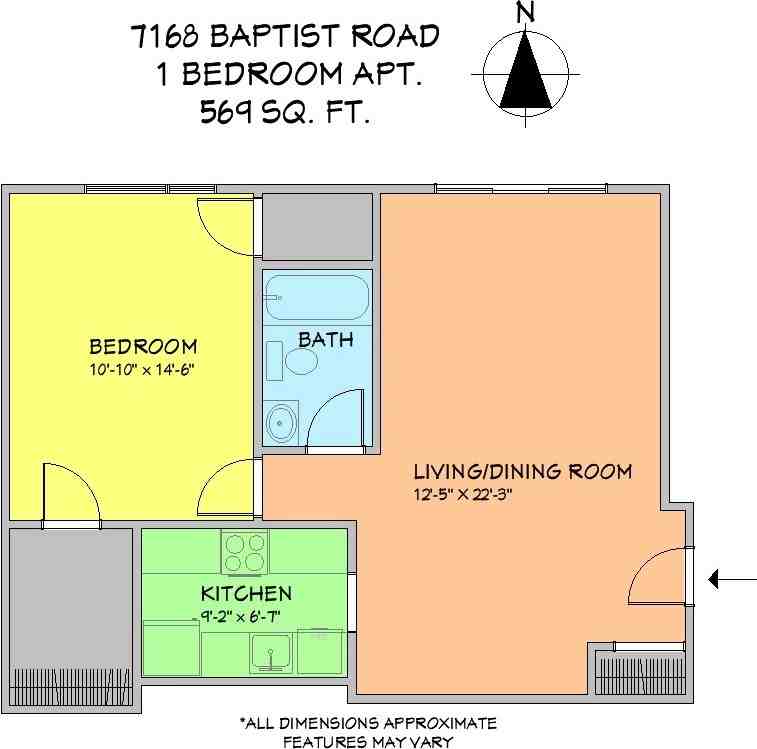 7168 BAPTIST ROADAPT 302 #302 - Photo 6 of 7