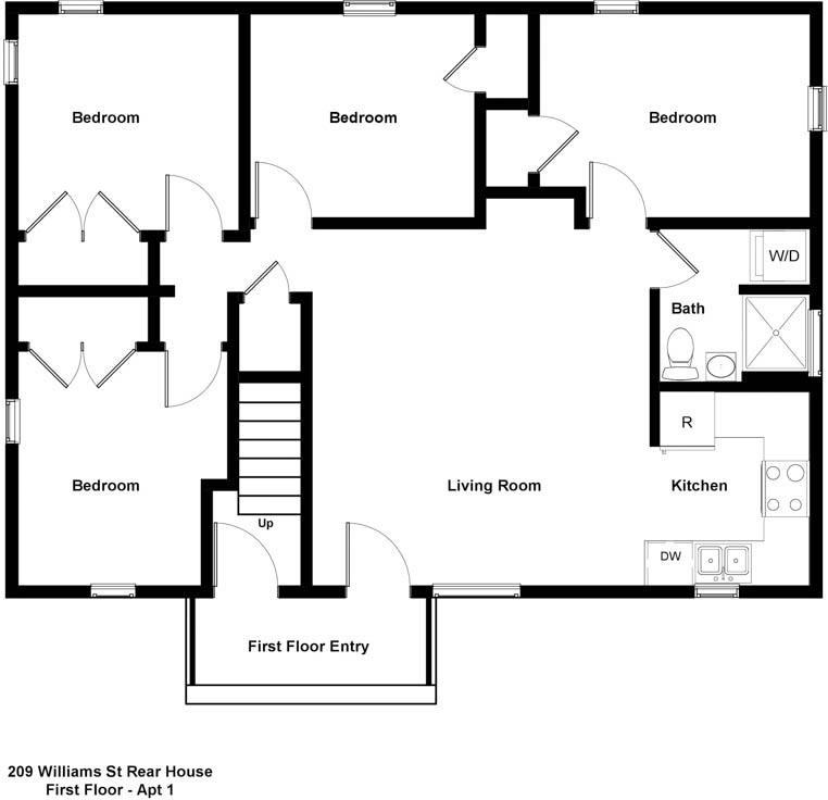 209 Williams St Rear #1 - Photo 4 of 12