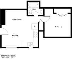 featured image of 205 Williams Street #1