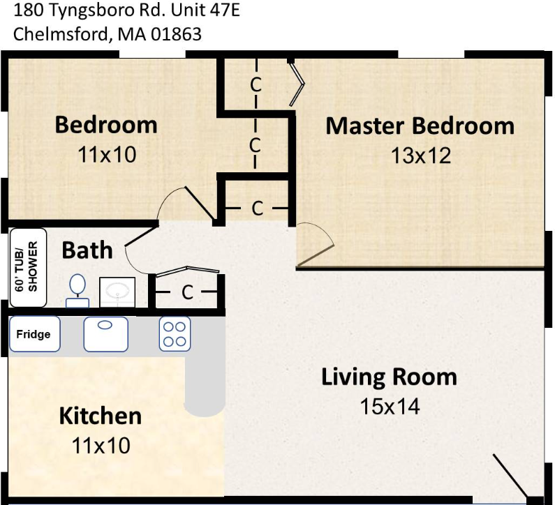 180 Tyngsboro Rd #47E - Photo 2 of 18