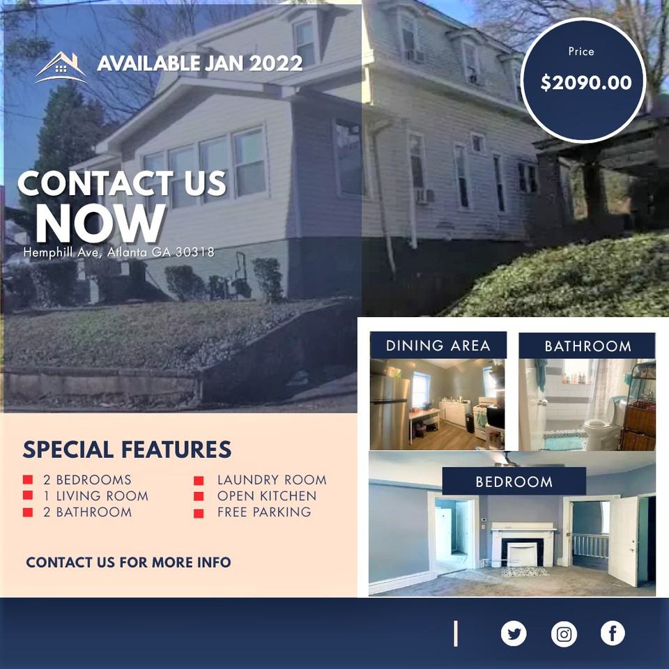 1014 Hemphill Ave Nw #1 - Photo 2 of 23