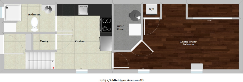 1484 Michigan Ave #D - Photo 3 of 11