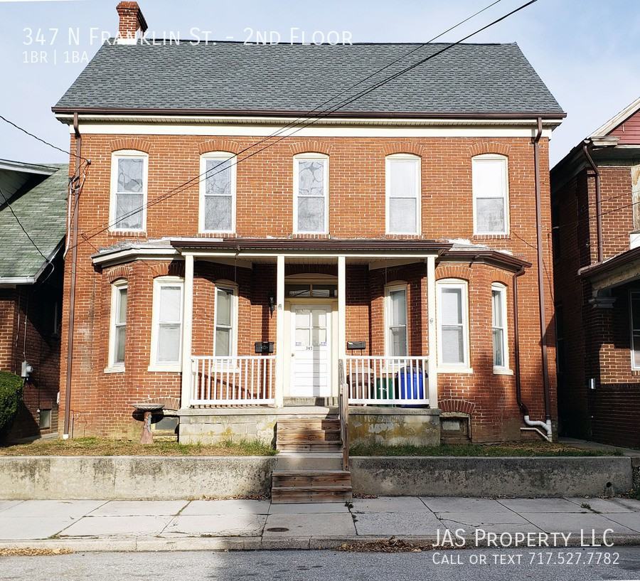 347 N Franklin St 2ndFL, Hanover, PA 17331 1 Bedroom Apartment for