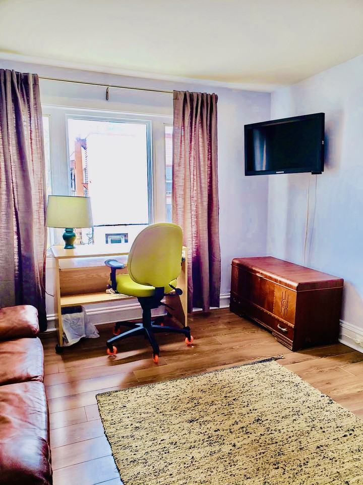 Furnished Studio Apt.) Monthly rental all inclusive Apartments Rue