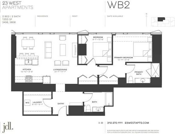 23 W Chicago Ave #3406