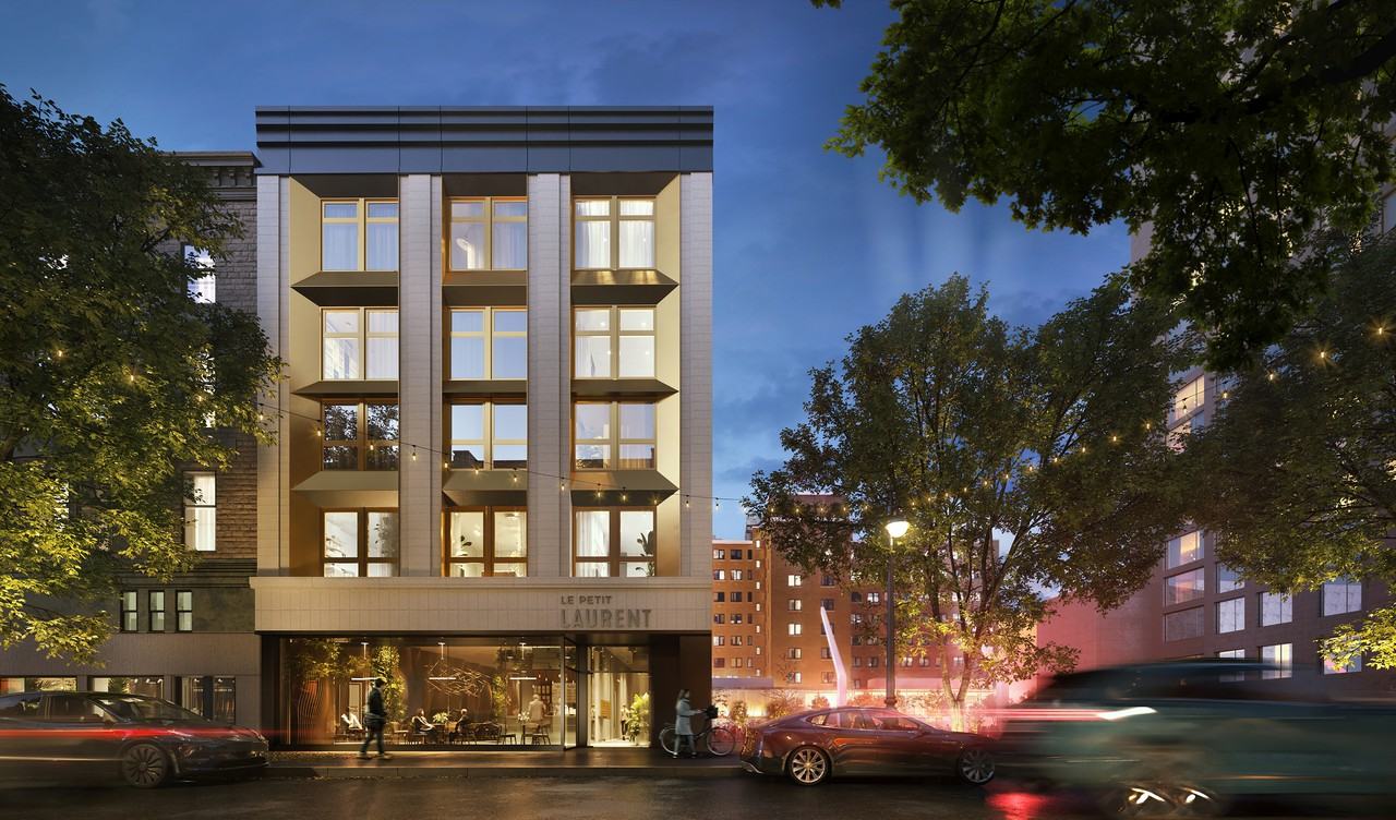 Le Petit Laurent 1424 Boulevard SaintLaurent, Montréal, QC H2X 2S7 Apartment for Rent