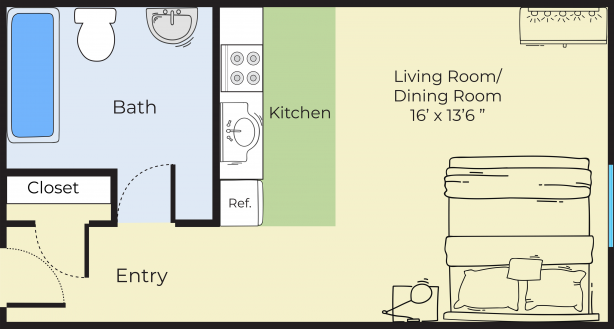 COLONY PARK APARTMENTS - Photo 7 of 10