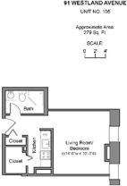 91 Westland Ave #105 - Photo 1 of 1