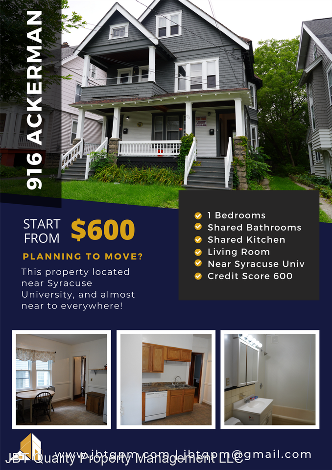 STUDENT HOUSING - 916 Ackerman Ave - Photo 2 of 3
