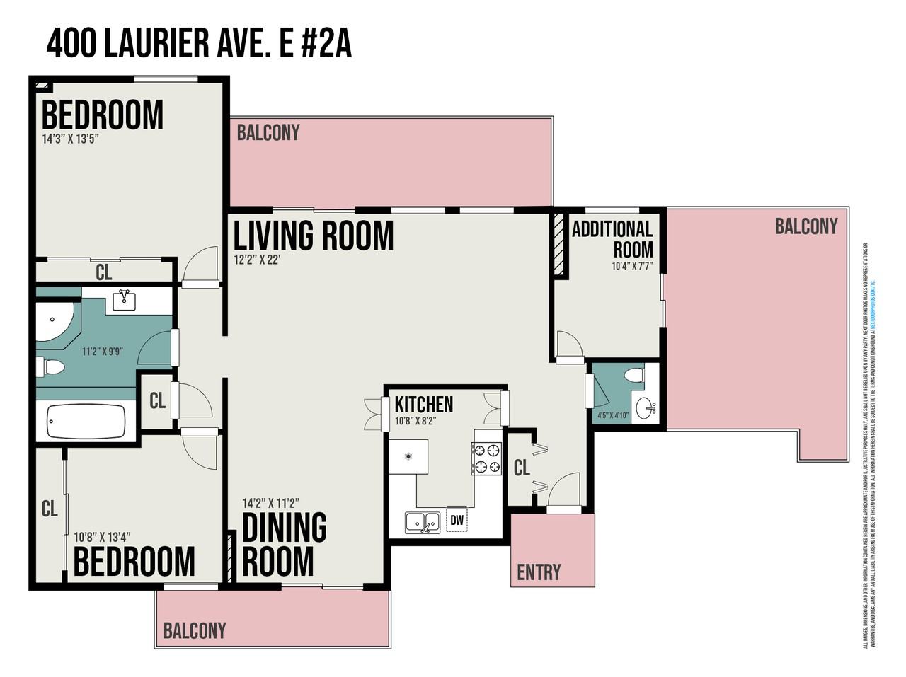 400 Laurier Avenue East #2A - Photo 3 of 17