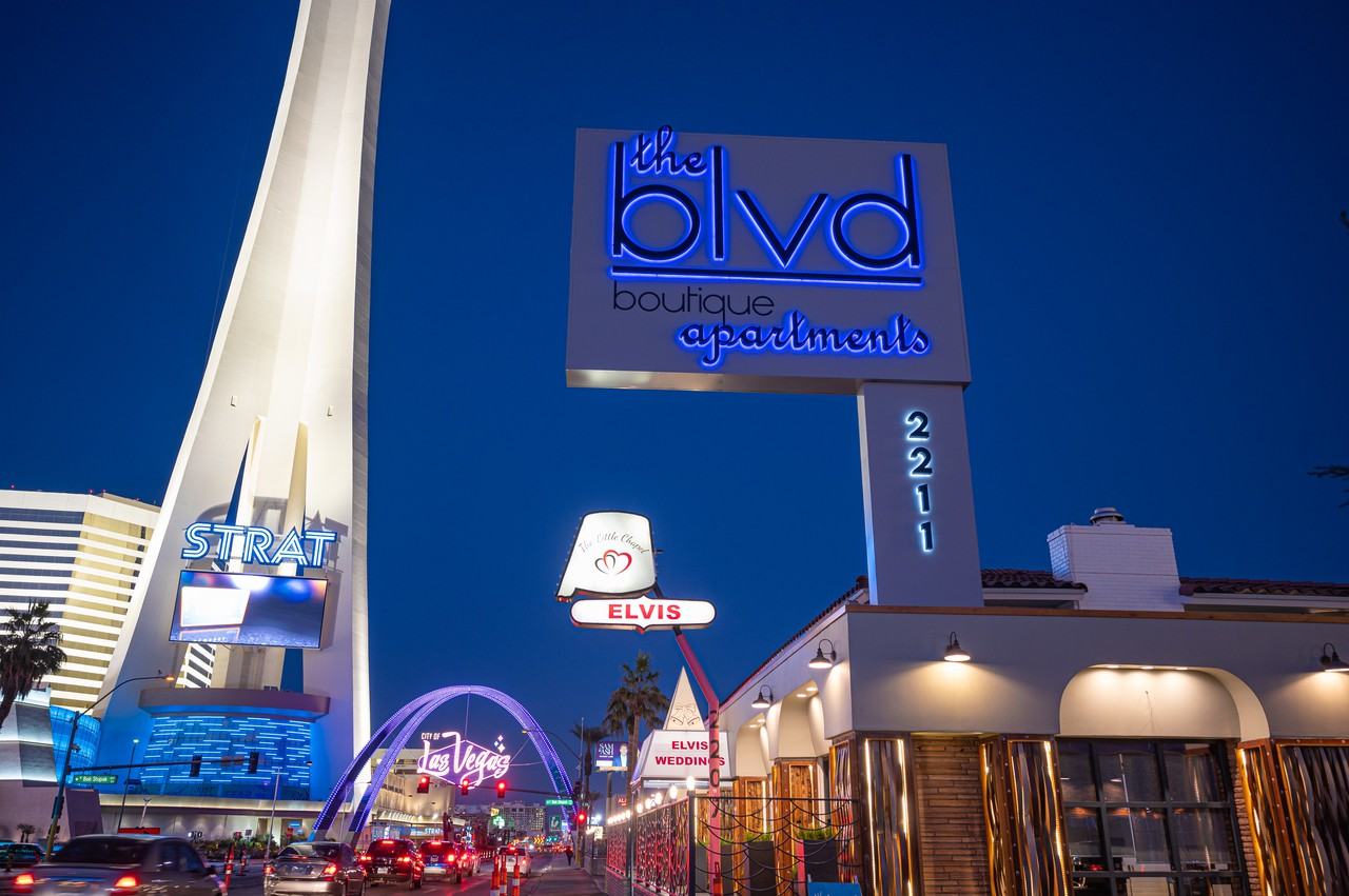 The BLVD Boutique Apartments W Sahara Ave & S Las Vegas Blvd 100