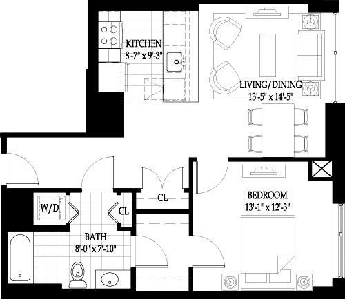 7 Emerson Pl #1408