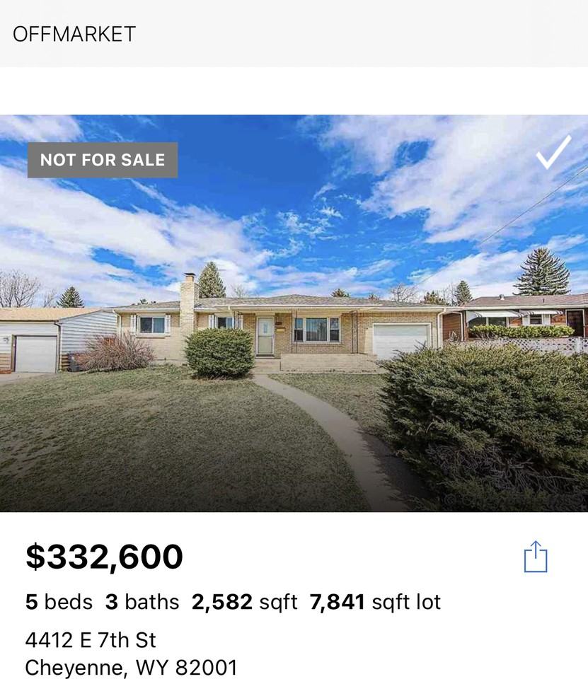 4412 E 7th St, Cheyenne, WY 82001, USA - 1 unit Rental | Zumper