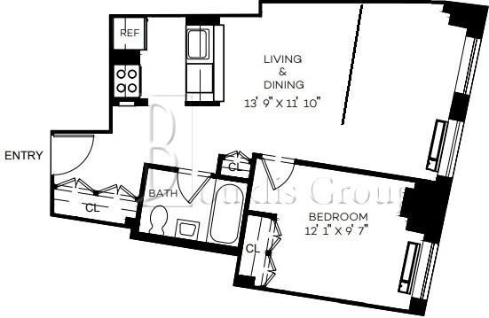 Wall St #1712 - Photo 2 of 4