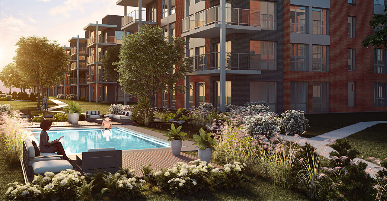 L'Odyssée Apartments 100 Rue ToeBlake, VaudreuilDorion, QC J7V 3R6