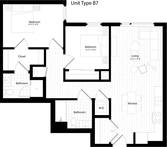 Addison St 326N, Boston, MA 02128 2 Bedroom Apartment for 3,377/month