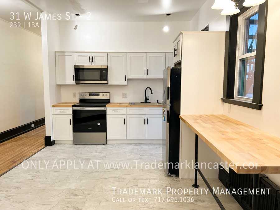 31 W James St 2, Lancaster, PA 17603 2 Bedroom Apartment for Rent