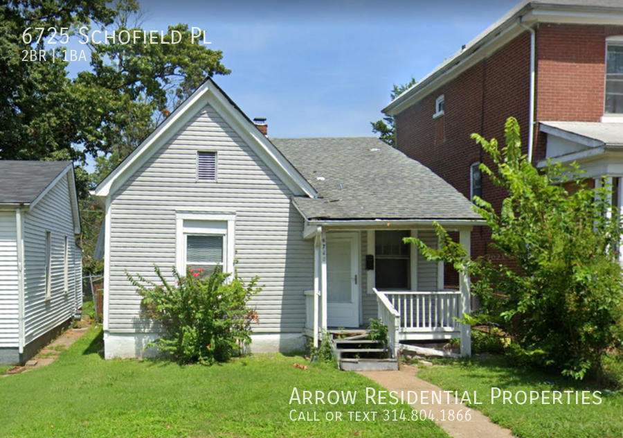 6725 Schofield Pl, Pagedale, MO 63133 2 Bedroom House for 900/month Zumper