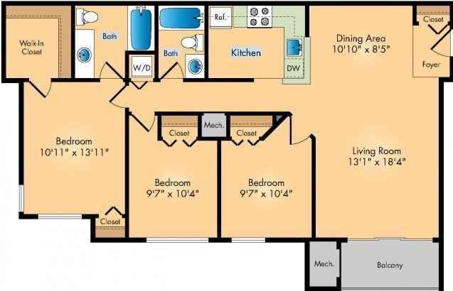 The Woods of Marlton Apartments - Photo 6 of 8