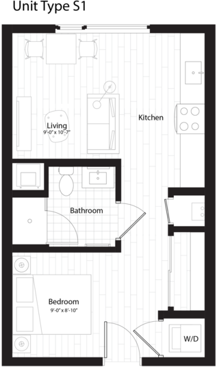 Addison St 204N, Boston, MA 02128 Studio Apartment for 2,398/month