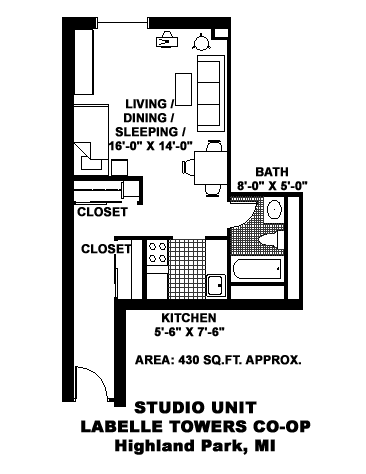 LaBelle Towers Co-op Senior Apartments - Photo 2 of 24