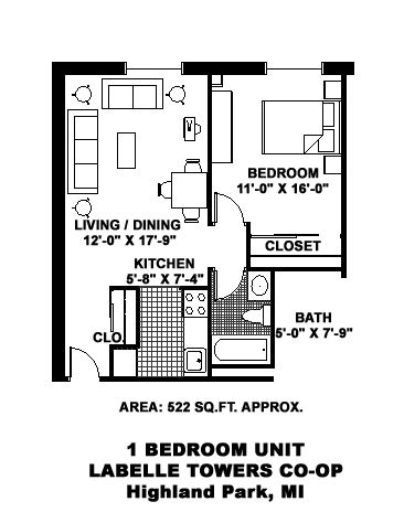 LaBelle Towers Co-op Senior Apartments - Photo 3 of 24