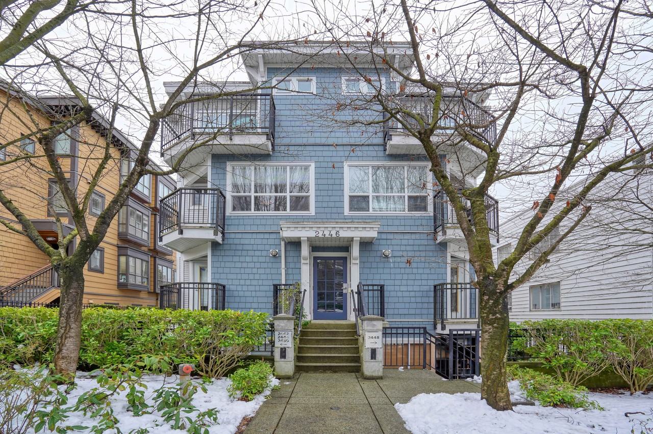 2446 4th Ave W 2446, Vancouver, BC V6K 1P3 2 Bedroom Apartment for