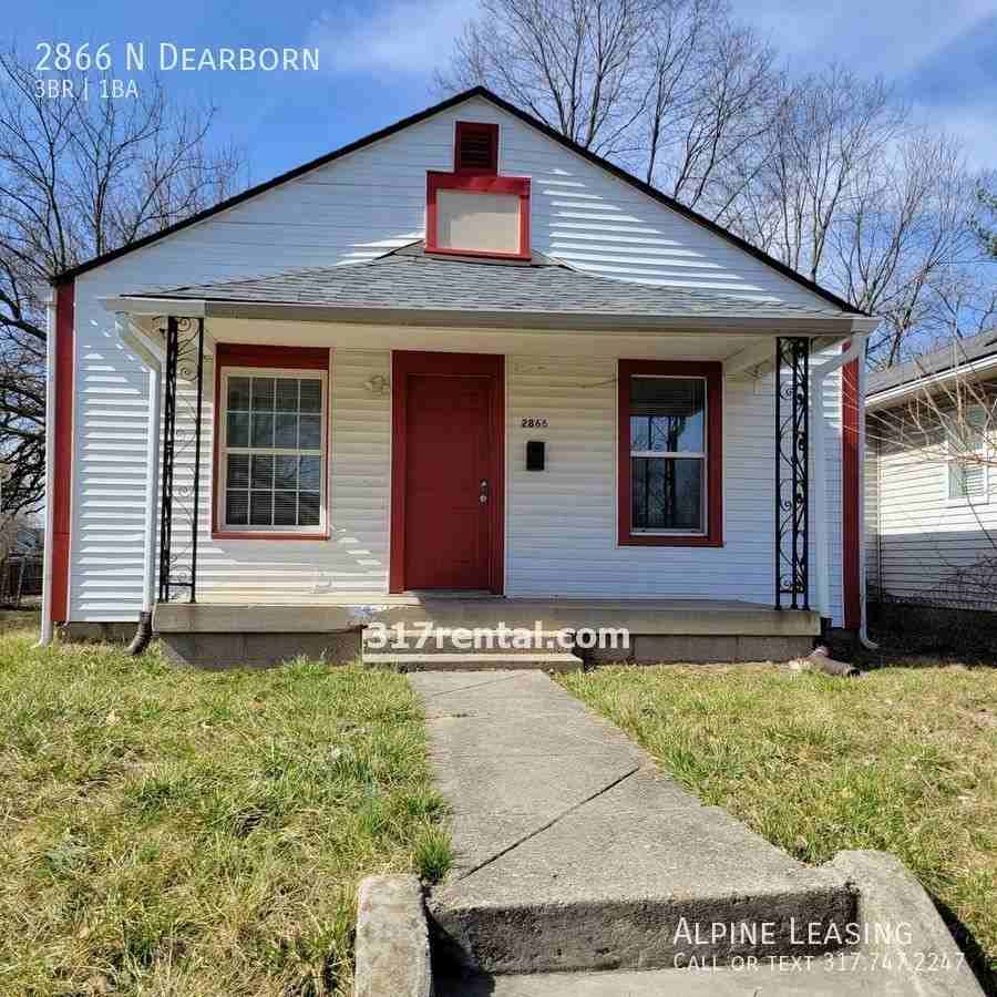 2866 N Dearborn St, Indianapolis, IN 46218 3 Bedroom House for 695