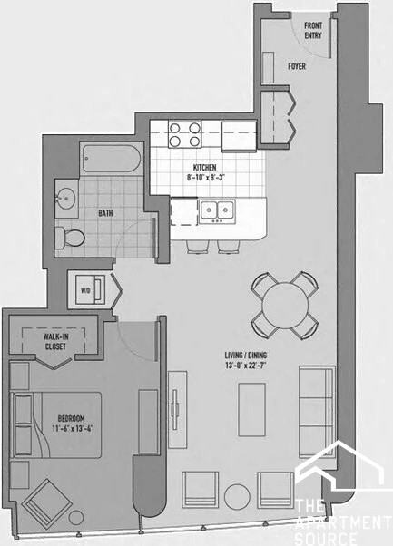 355 E Ohio St #2BR2BA - Photo 2 of 35