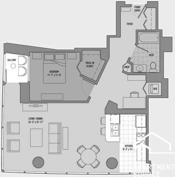 355 E Ohio St #2BR2BA - Photo 3 of 35