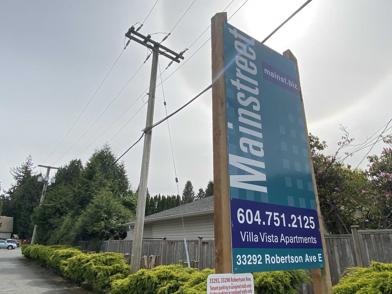 Villa Vista Apartments 33292 Robertson Ave, Abbotsford, BC V2S 1Z4