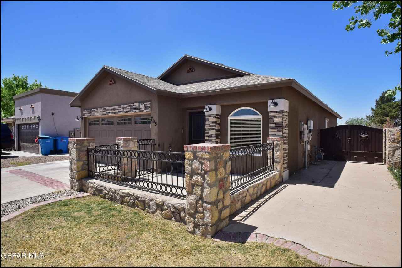 703 LT JOE MAGALLANES Road, Socorro, TX 79927 3 Bedroom House for