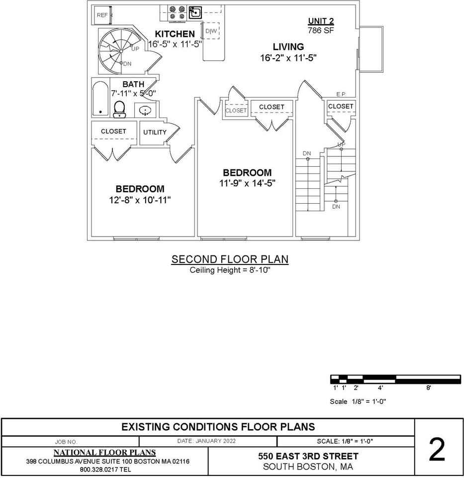 550 E 3rd St #1 - Photo 3 of 5