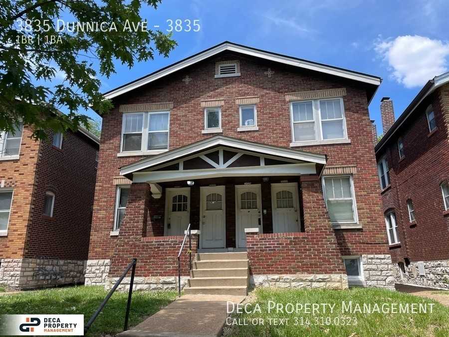 3835 Dunnica Ave 3835, St. Louis, MO 63116 1 Bedroom Apartment for
