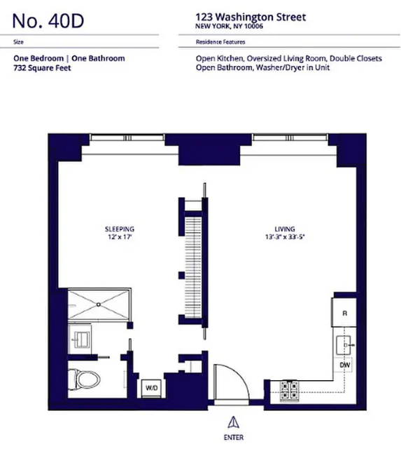 123 Washington St #40D - Photo 5 of 8