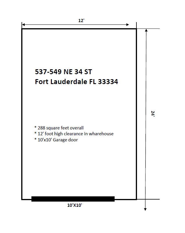 549 549 NE 34th Street- Bay 15Oakland ParkFL  33334 - Photo 2 of 13