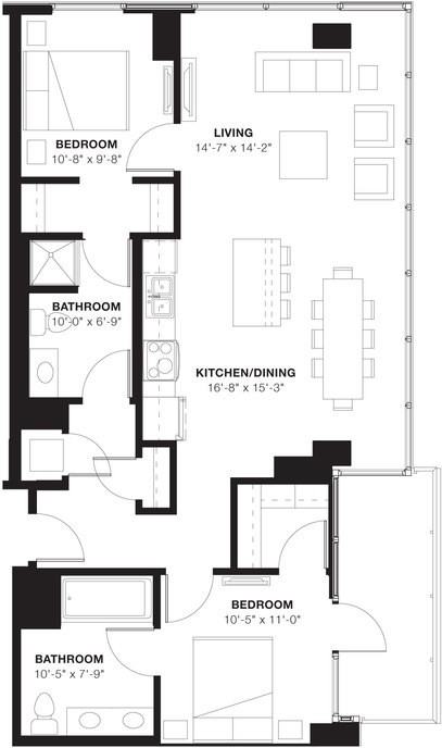 1890 Maple Ave #807W