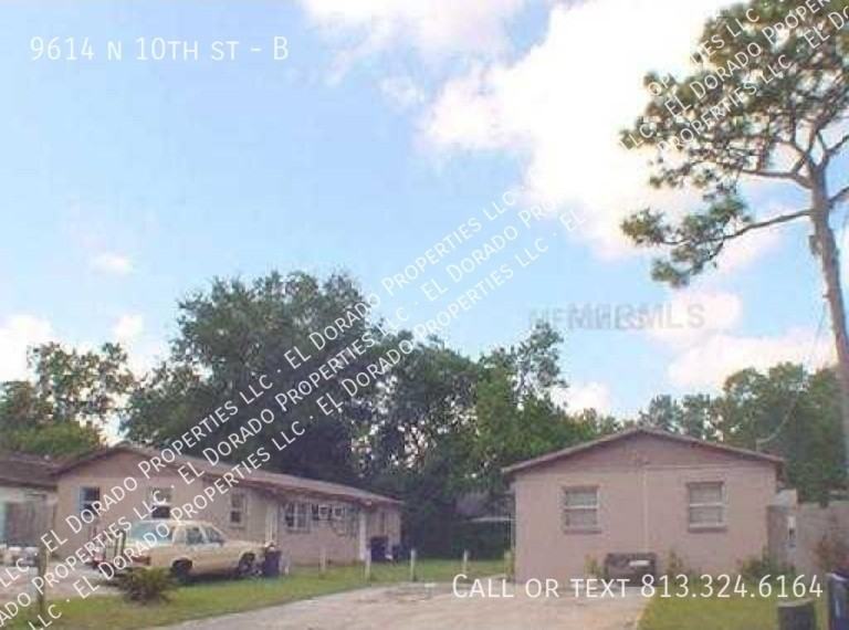 9614 N 10th St B, Tampa, FL 33612 2 Bedroom Apartment for Rent