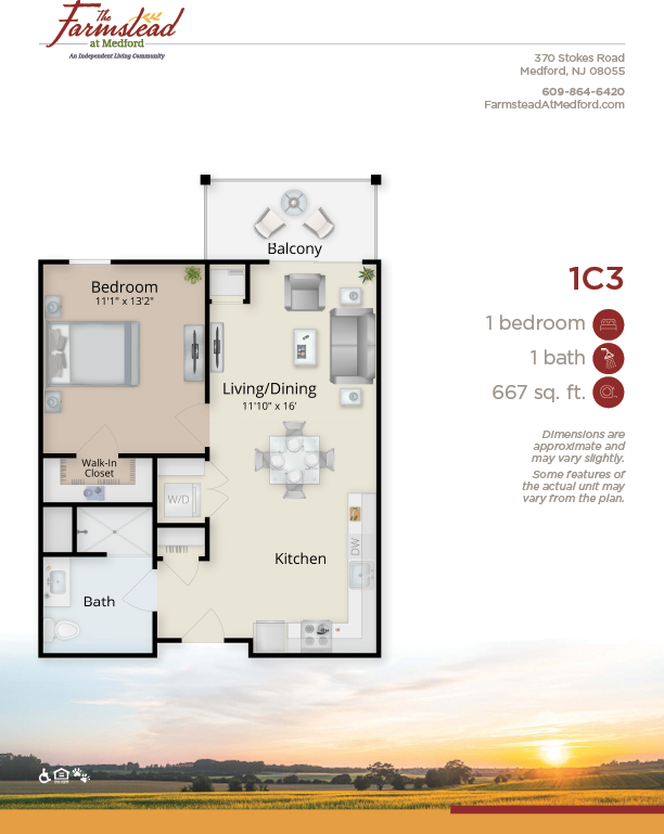 370 Stokes Rd308 308, Medford, NJ 08055 1 Bedroom Apartment for Rent PadMapper