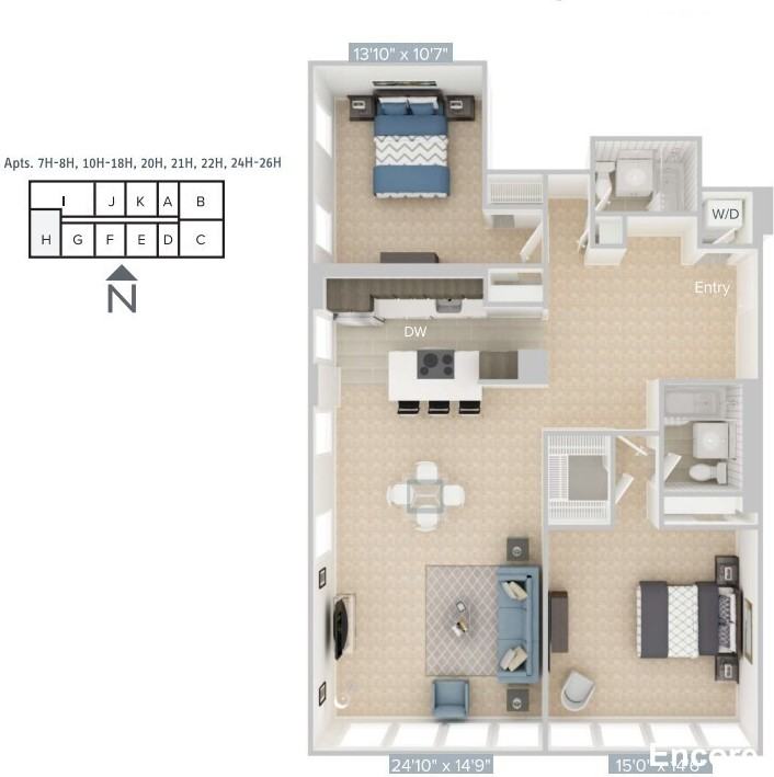 770 Boylston St 78020HRR, Boston, MA 02199 2 Bedroom Apartment for