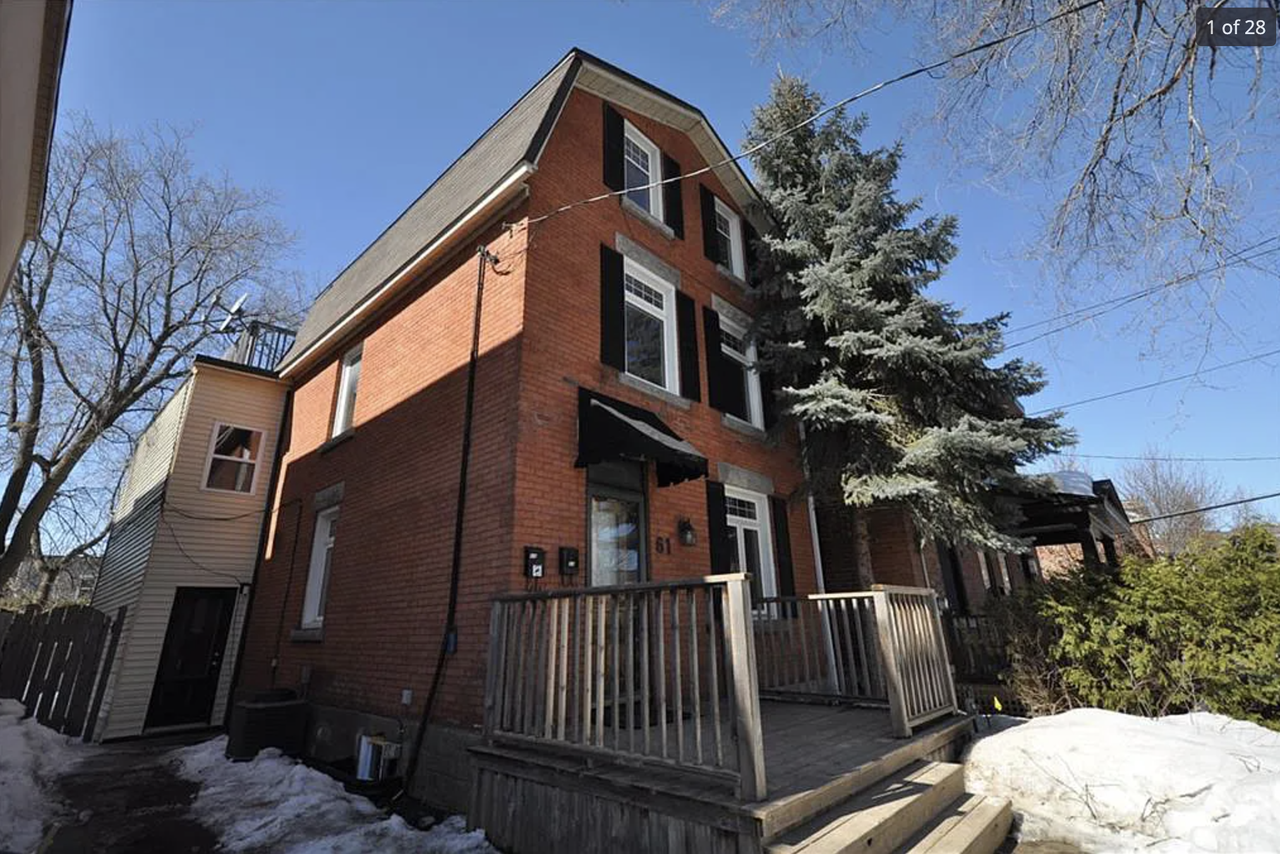 61 Vaughan Street B B, Ottawa, ON K1M 1W9 2 Bedroom Apartment for