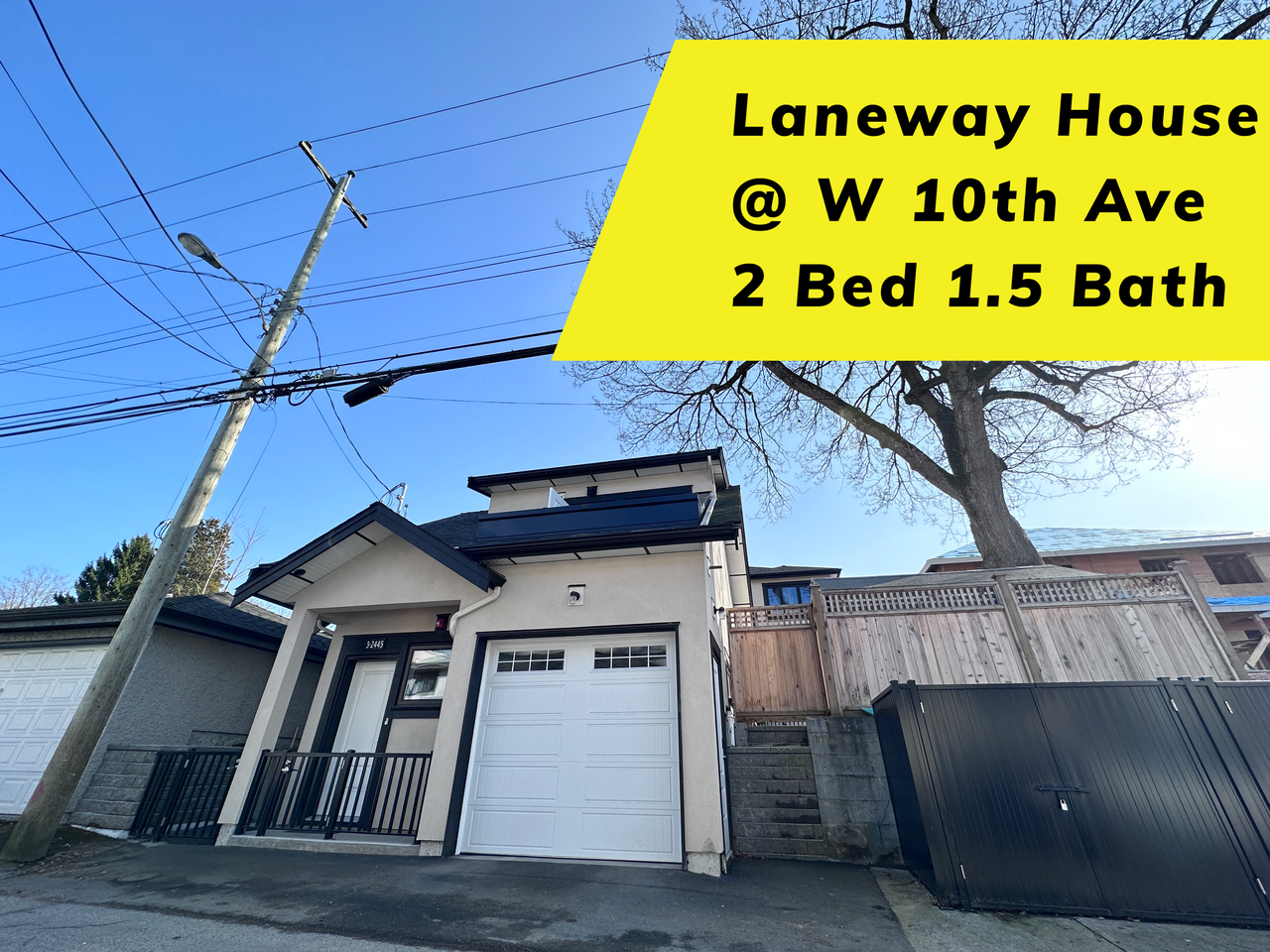 2445 West 10th Avenue, Vancouver, BC V6K 2J4, CA 2 bedroom House