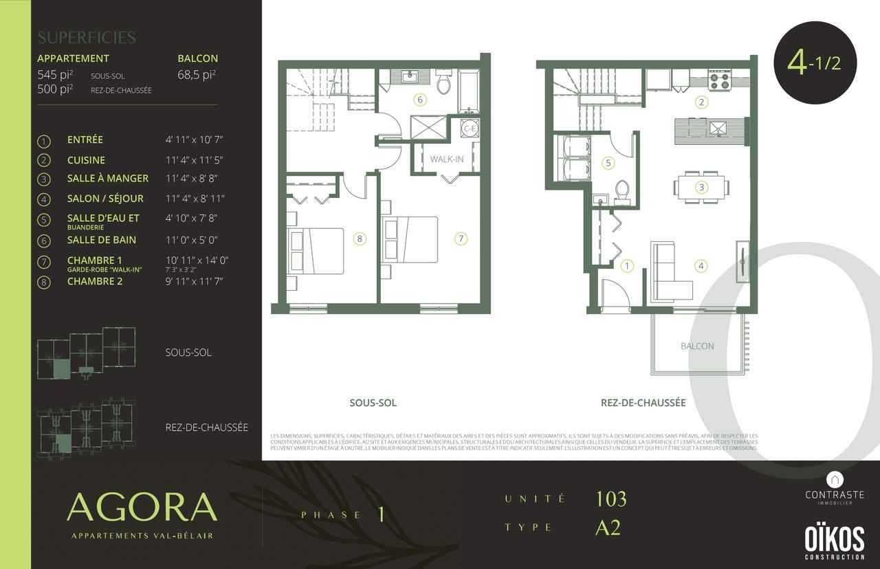 Agora I 4804 Apartments 4804 Rue De L'Escarpement, Québec, QC G3K