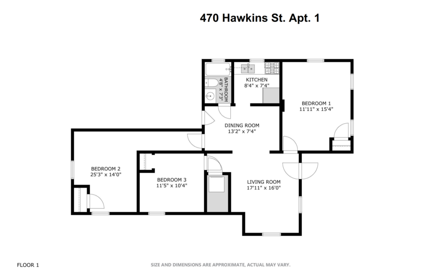 470 Hawkins Street #1 - Photo 2 of 19